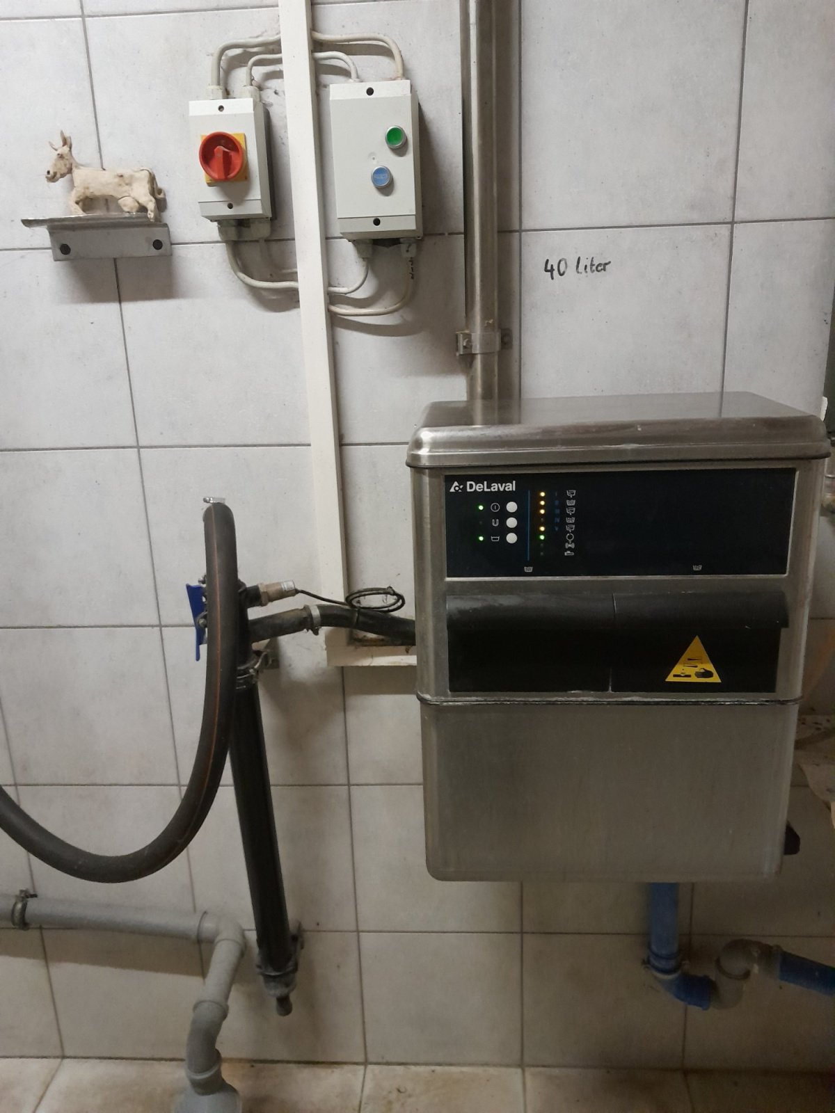 Melkstand tipa DeLaval Fischgräte, Gebrauchtmaschine u Pirkach (Slika 20)