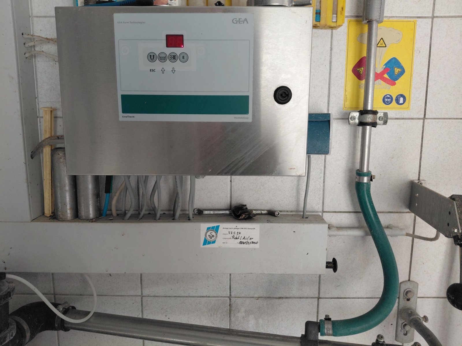 Melkstand Türe ait GEA Farm Technologies M, Gebrauchtmaschine içinde Taching/Tengling (resim 3)