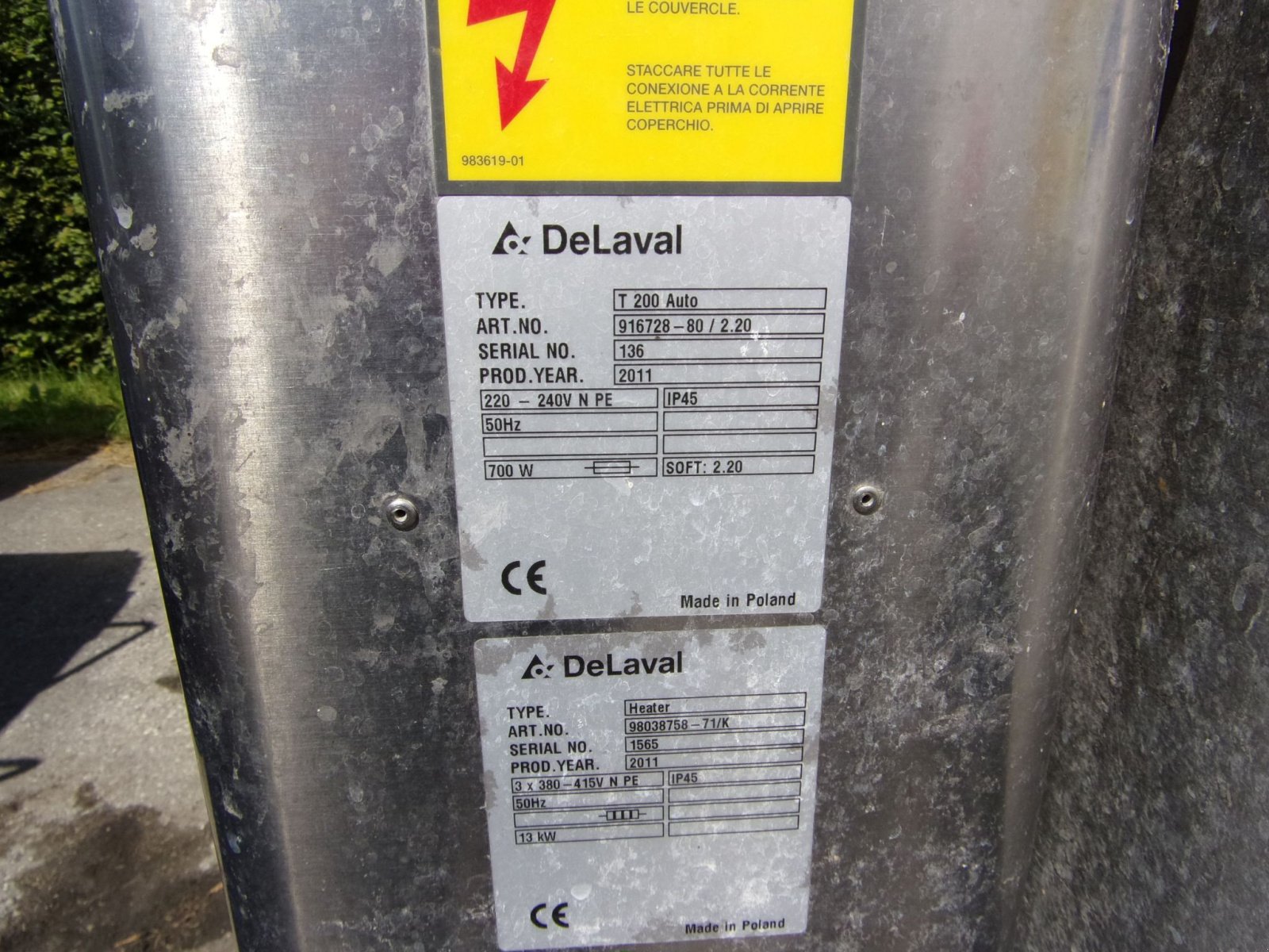 Milchkühltank typu DeLaval DXCE 12000, Gebrauchtmaschine v Übersee (Obrázek 3)