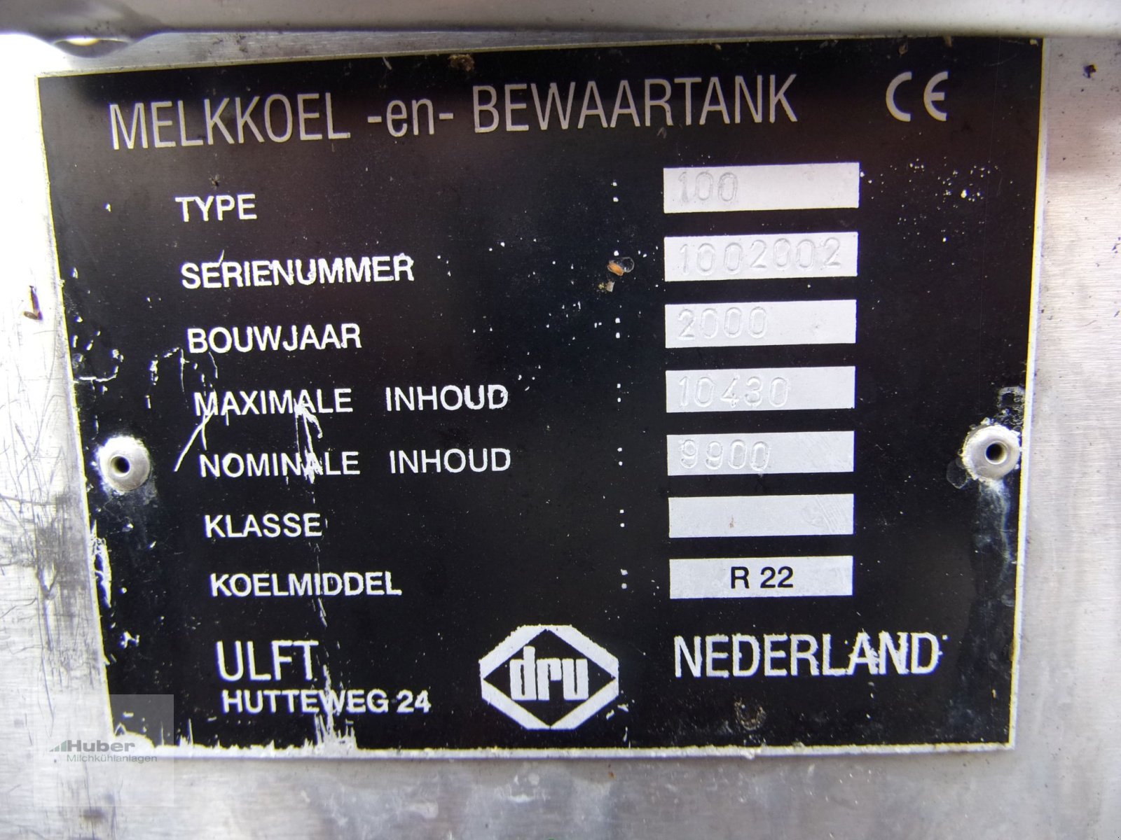 Milchkühltank of the type Dru 10000, Gebrauchtmaschine in Übersee (Picture 5)