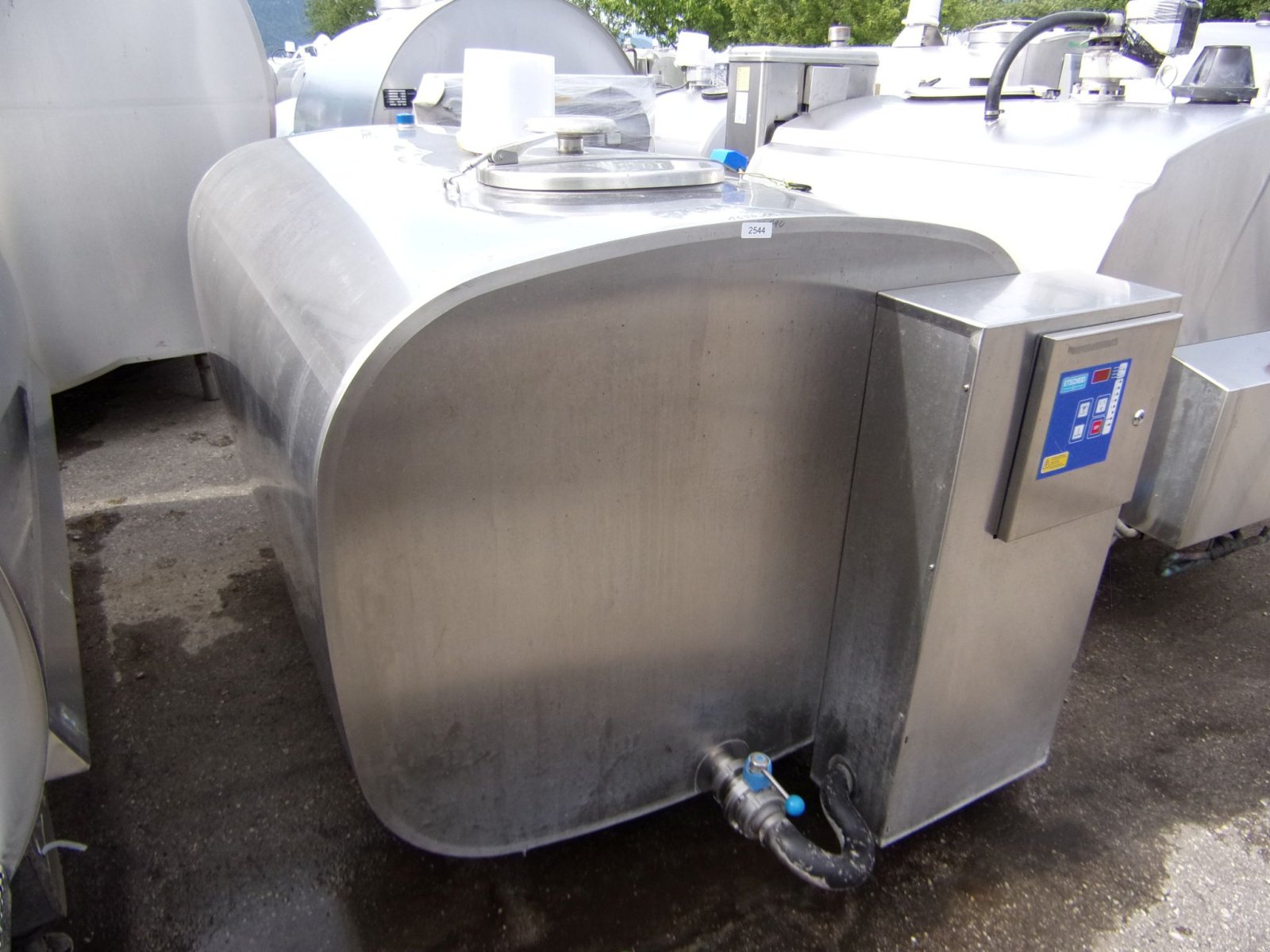 Milchkühltank typu Etscheid KT 1650, Gebrauchtmaschine v Übersee (Obrázek 1)