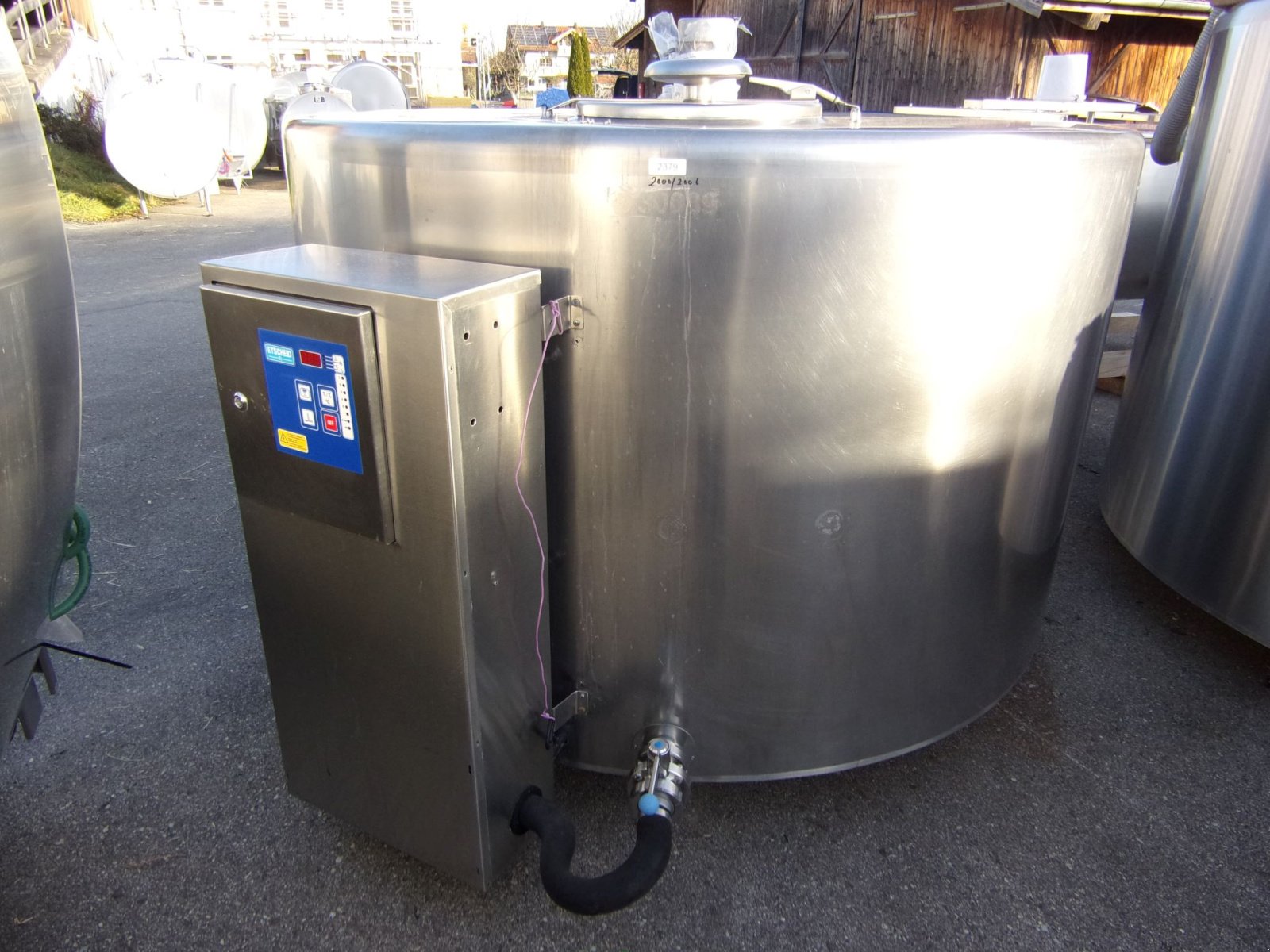 Milchkühltank typu Etscheid RT 2000, Gebrauchtmaschine v Übersee (Obrázek 1)