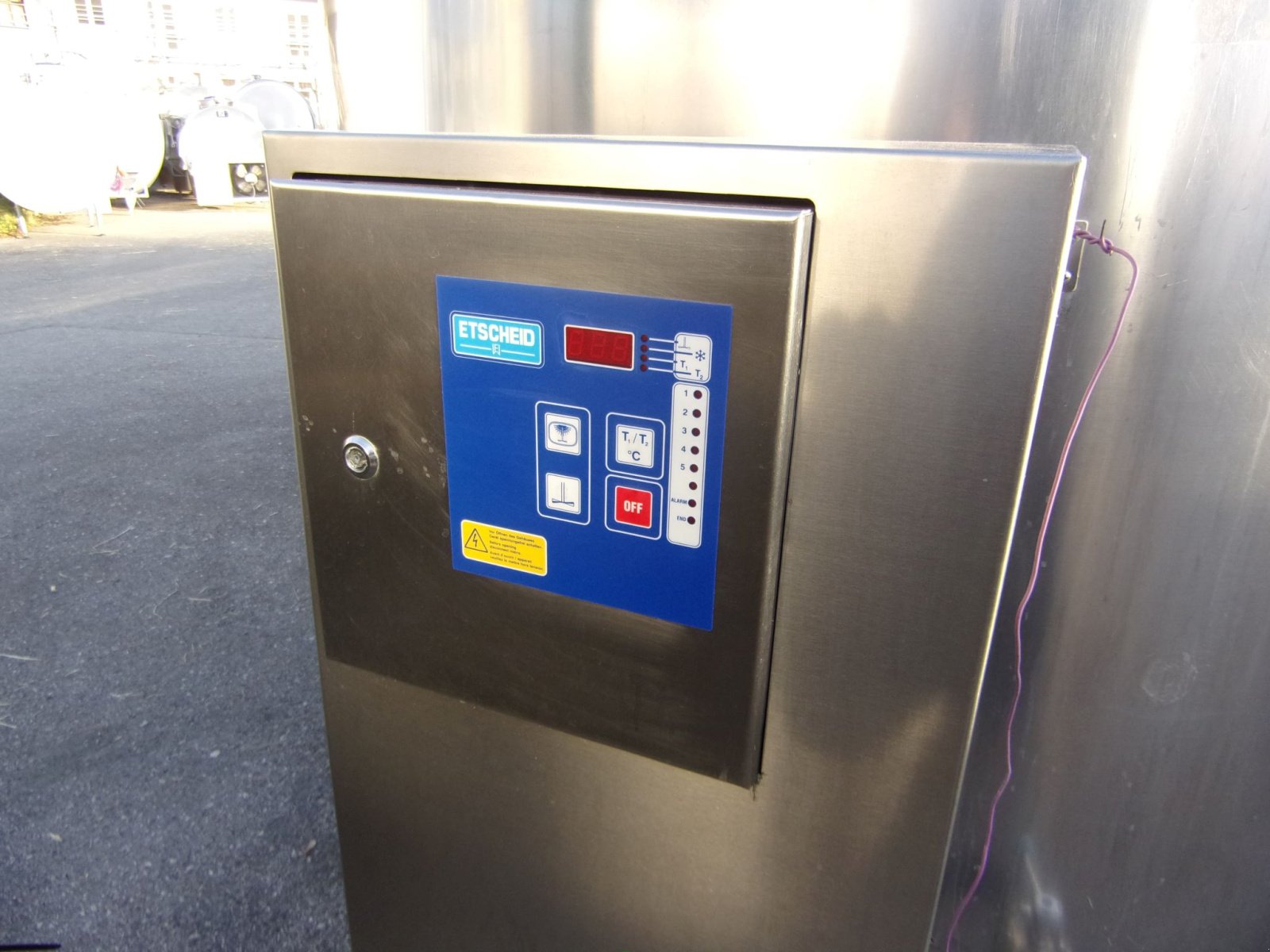 Milchkühltank typu Etscheid RT 2000, Gebrauchtmaschine v Übersee (Obrázek 2)