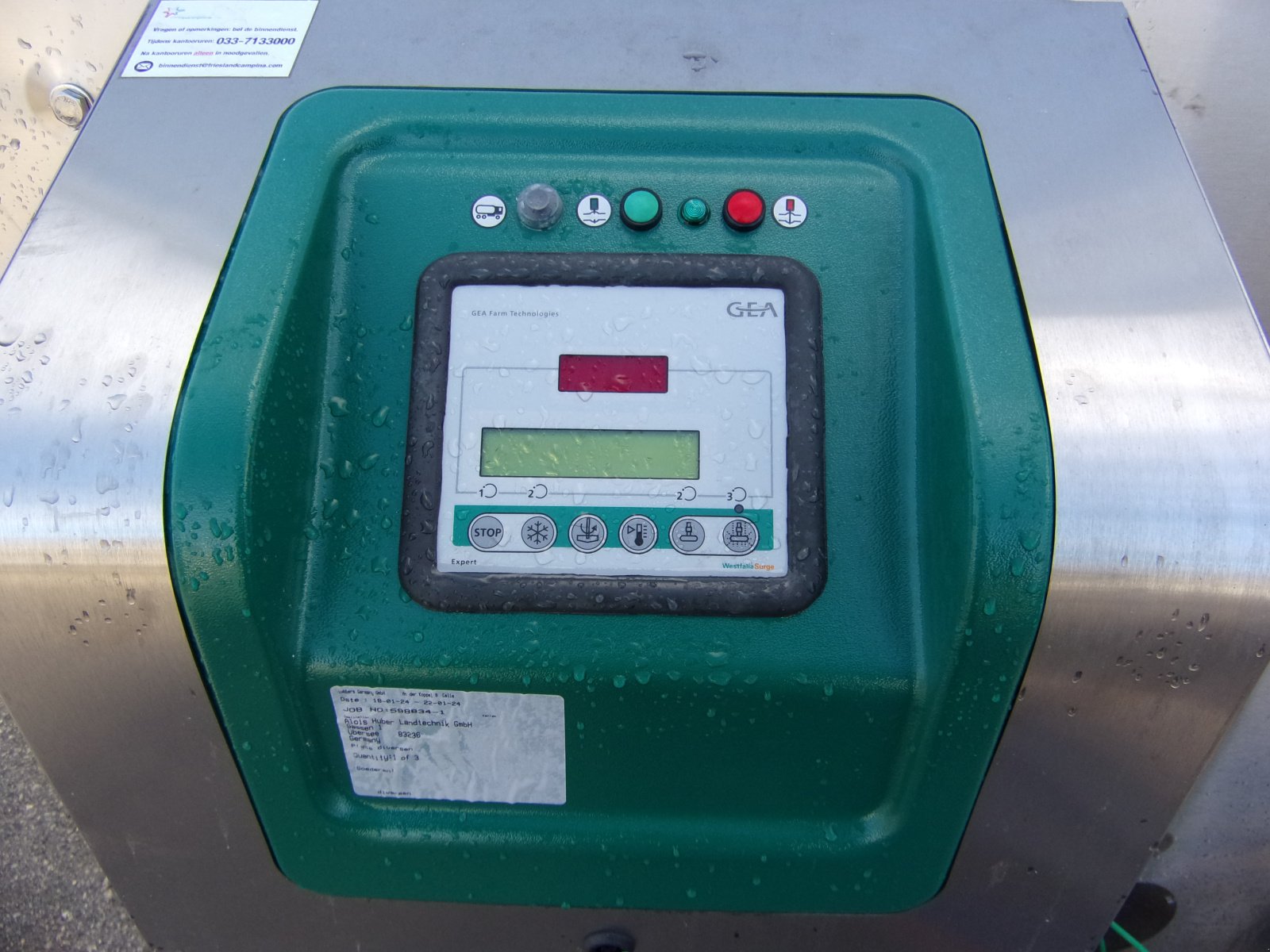 Milchkühltank a típus GEA T-COOL 12000, Gebrauchtmaschine ekkor: Übersee (Kép 3)