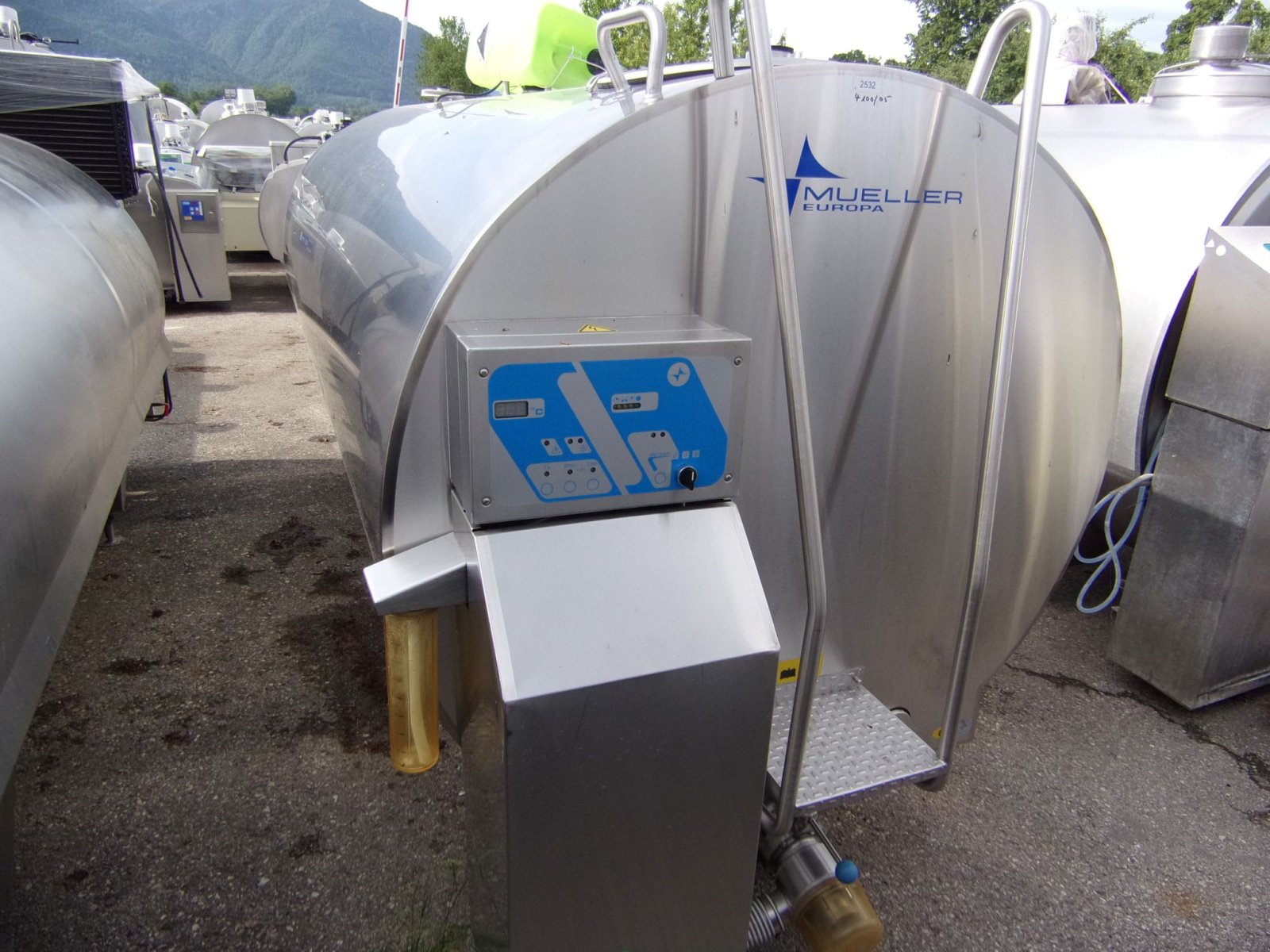 Milchkühltank типа Müller P-4100, Gebrauchtmaschine в Übersee (Фотография 2)