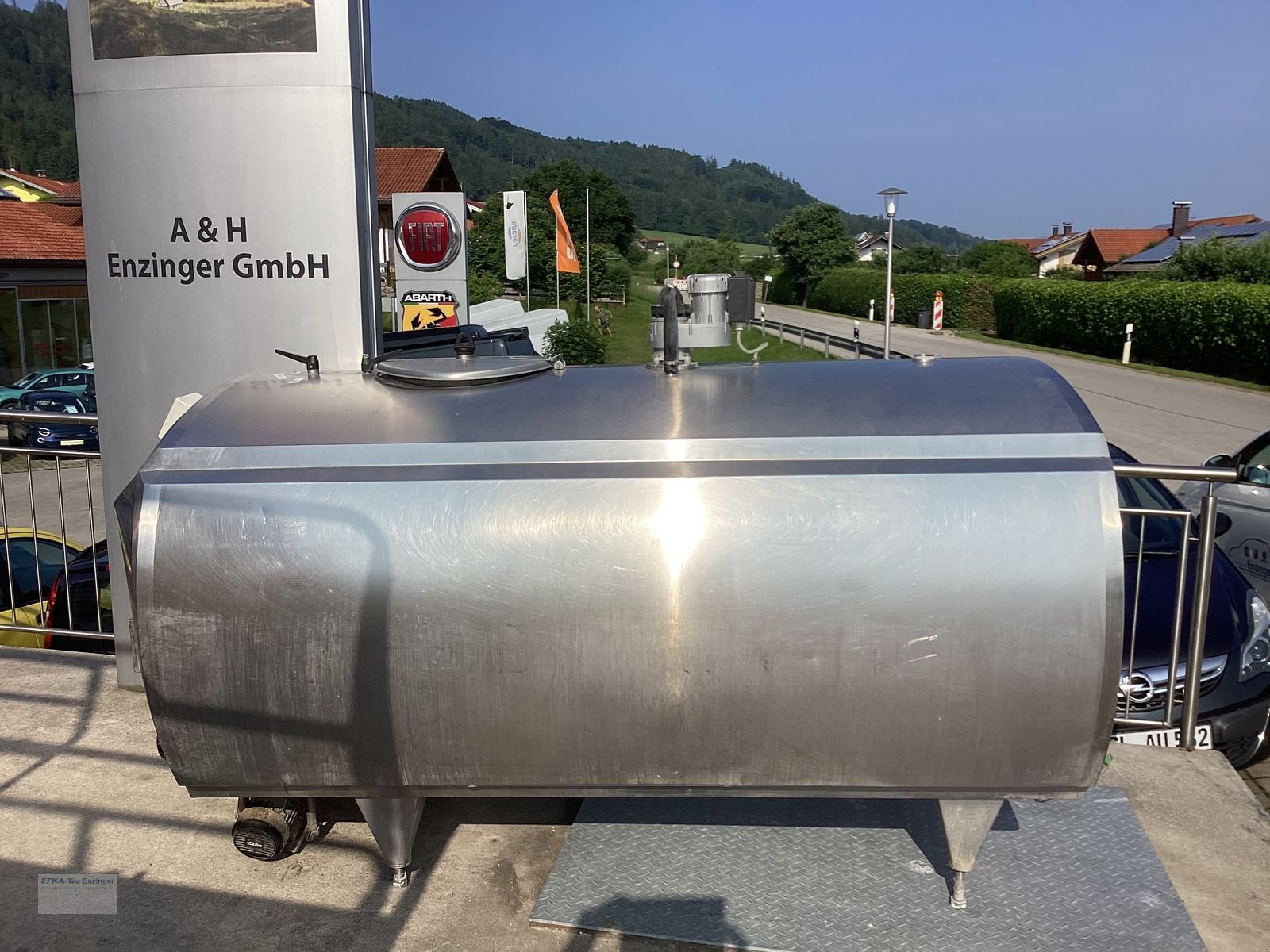 Milchtank des Typs Alfa Laval Milchtank mit Reinigung, Gebrauchtmaschine in Ainring (Bild 2)