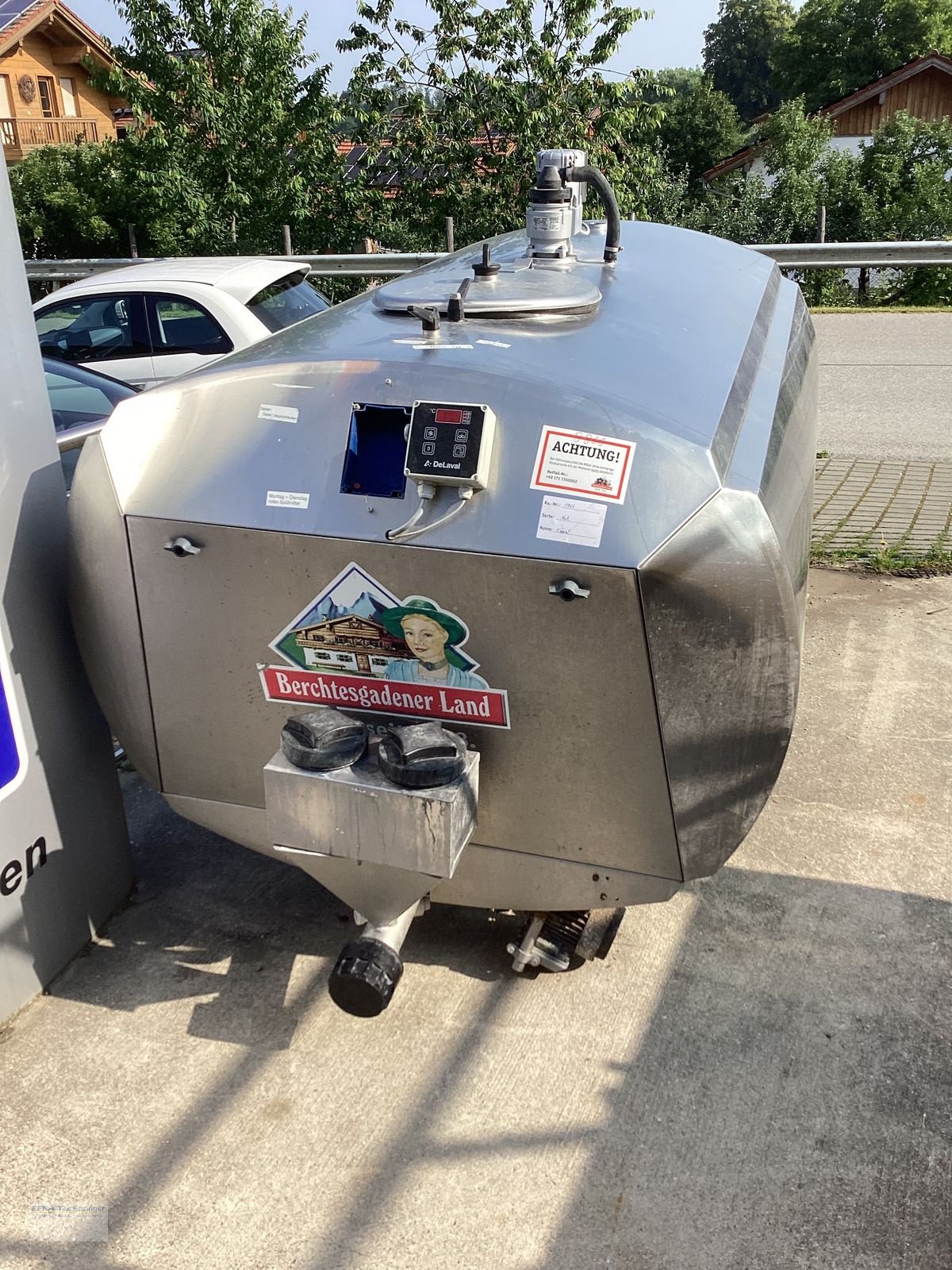 Milchtank des Typs Alfa Laval Milchtank mit Reinigung, Gebrauchtmaschine in Ainring (Bild 1)