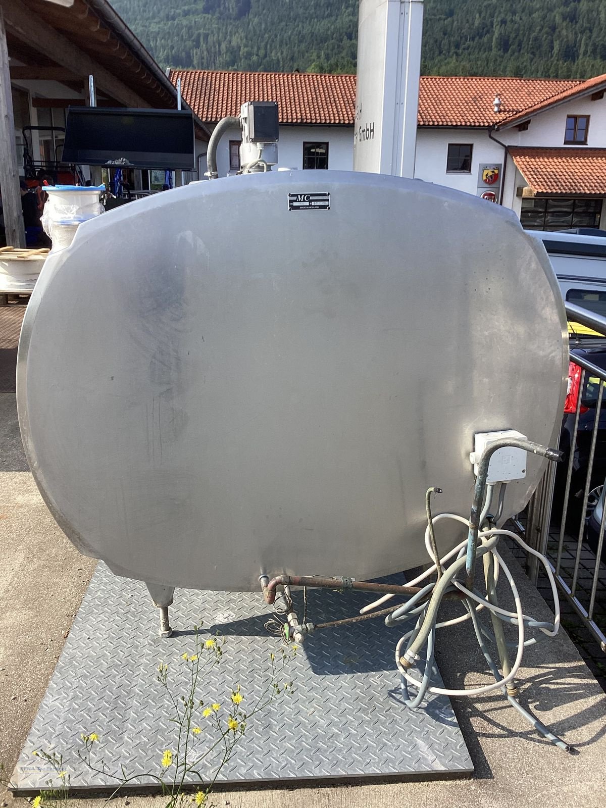 Milchtank des Typs Alfa Laval Milchtank mit Reinigung, Gebrauchtmaschine in Ainring (Bild 3)