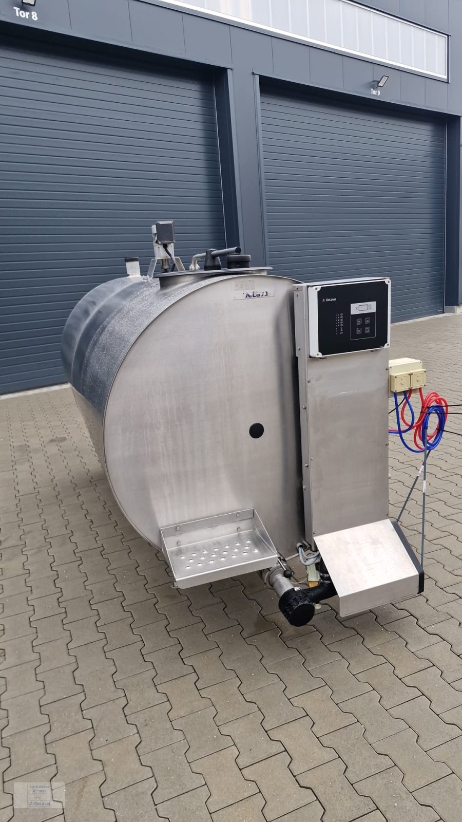 Milchtank des Typs DeLaval DXCR 2500, Gebrauchtmaschine in Salzweg (Bild 1)