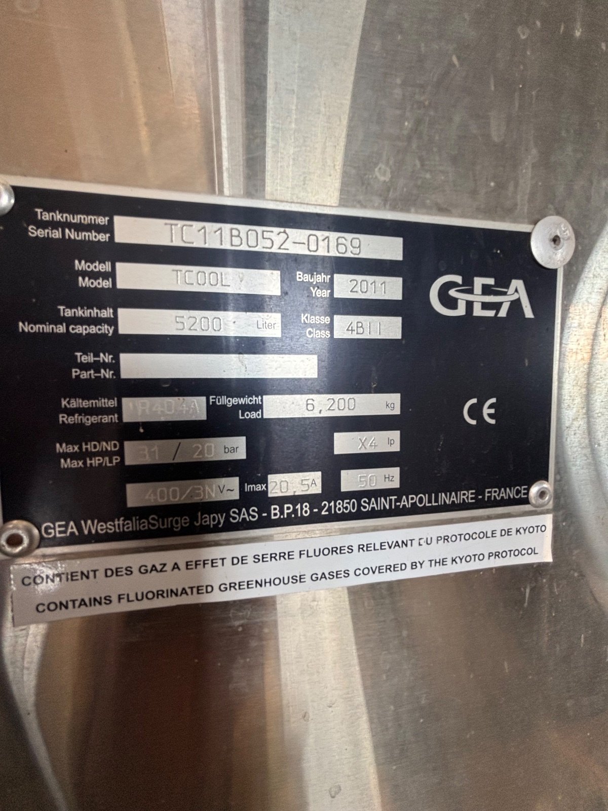 Milchtank typu GEA Farm Technologies Milchtank, Gebrauchtmaschine v Selbitz (Obrázek 2)