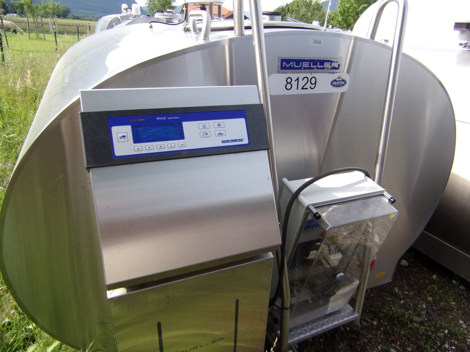 Milchtank типа Müller O-700 / 2800 Liter, Gebrauchtmaschine в Übersee (Фотография 2)