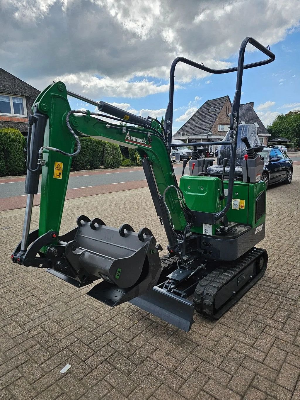 Minibagger tip Atlas Aameck f10 sunward servo yanmar minigraver, Gebrauchtmaschine in Scherpenzeel (Poză 10)