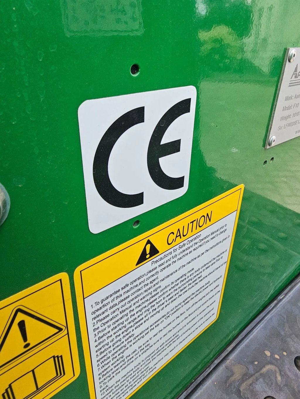 Minibagger tip Atlas Aameck f10 sunward servo yanmar minigraver, Gebrauchtmaschine in Scherpenzeel (Poză 7)