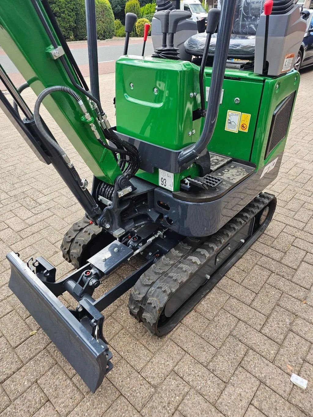 Minibagger tip Atlas Aameck f10 sunward servo yanmar minigraver, Gebrauchtmaschine in Scherpenzeel (Poză 11)