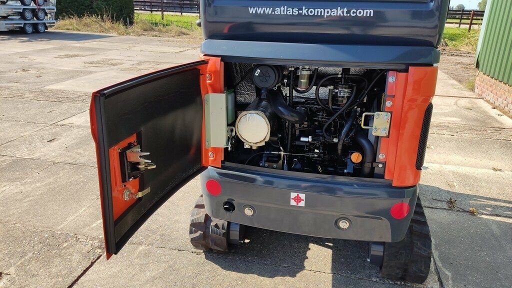 Minibagger des Typs Atlas AC17UF, Neumaschine in Oldebroek (Bild 10)