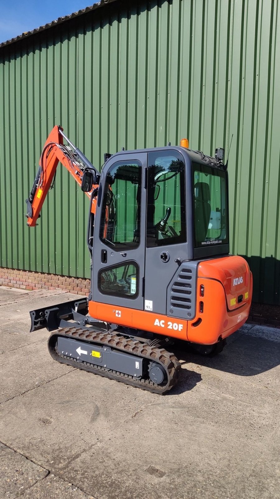 Minibagger van het type Atlas AC20F, Neumaschine in Oldebroek (Foto 9)