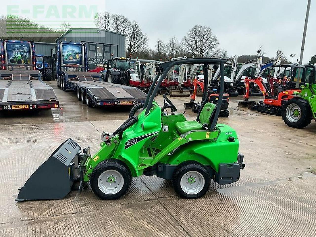 Minibagger of the type Avant 423 compact telescopic telehandler (st25735), Gebrauchtmaschine in SHAFTESBURY (Picture 5)