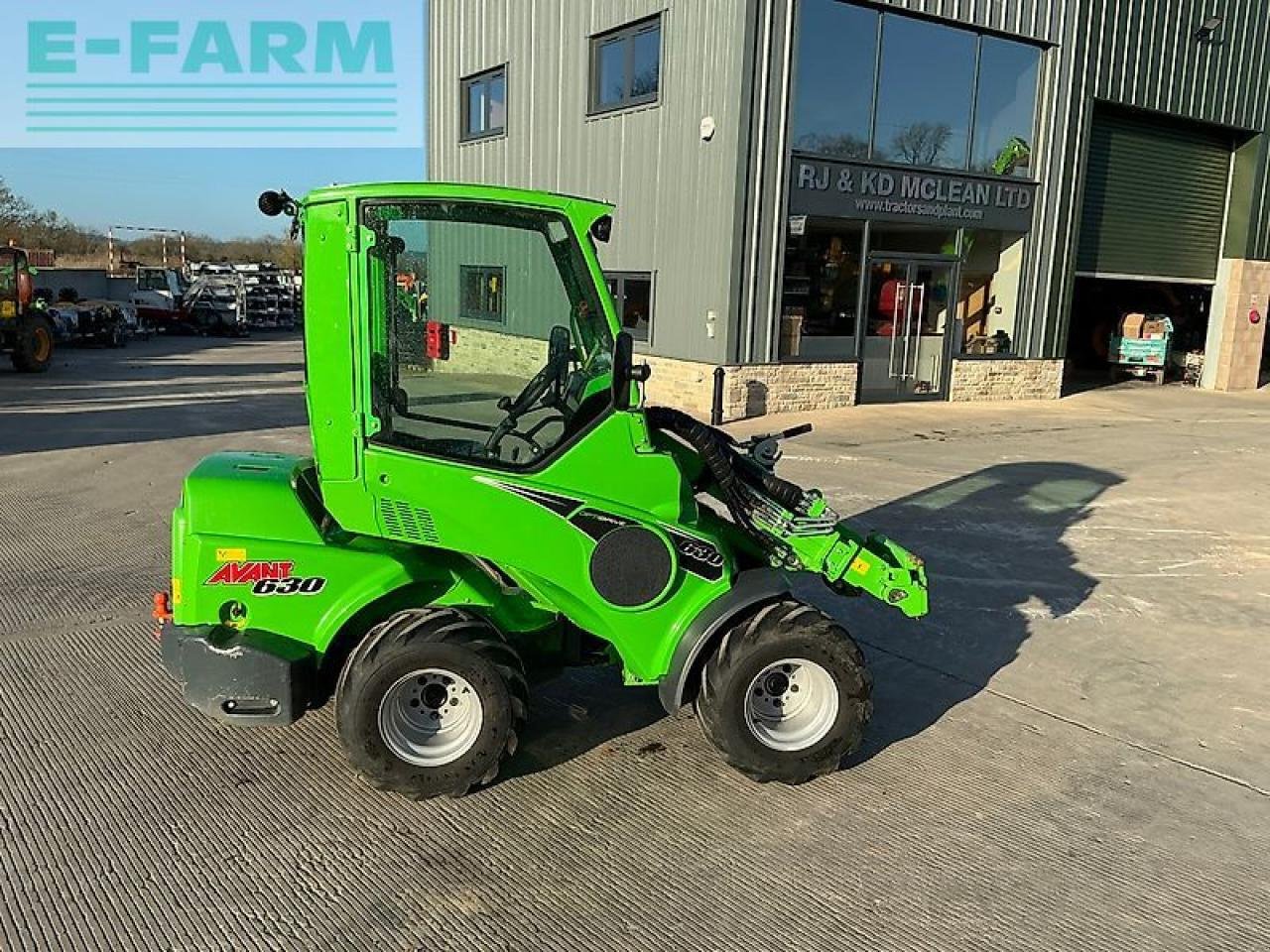 Minibagger del tipo Avant 630 telescopic compact loading shovel (st26164), Gebrauchtmaschine en SHAFTESBURY (Imagen 3)