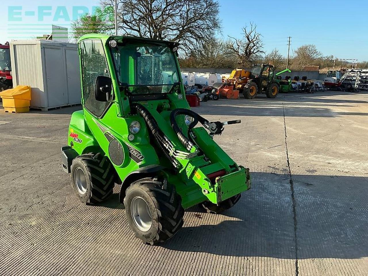 Minibagger del tipo Avant 630 telescopic compact loading shovel (st26164), Gebrauchtmaschine en SHAFTESBURY (Imagen 10)