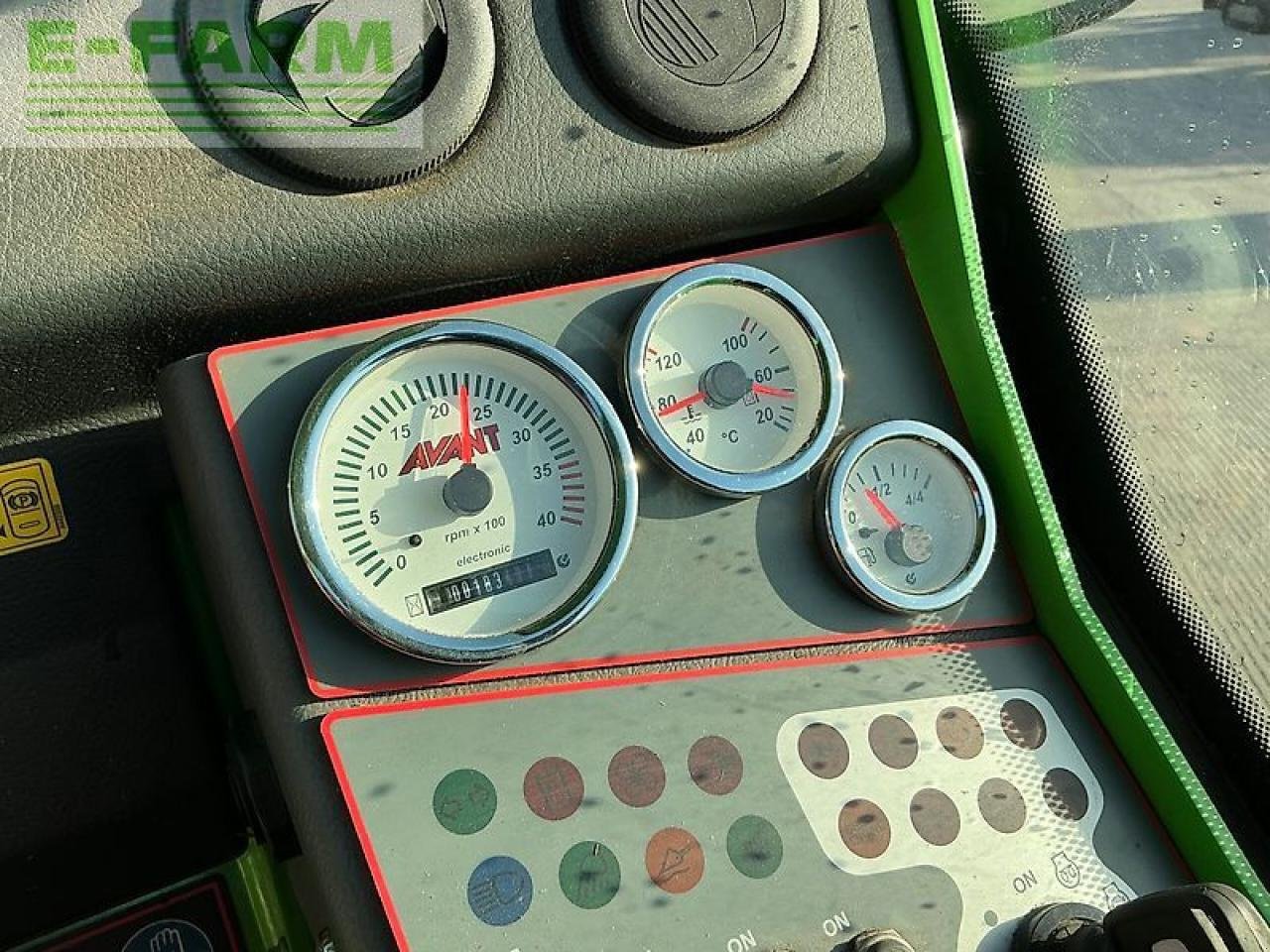 Minibagger del tipo Avant 630 telescopic compact loading shovel (st26164), Gebrauchtmaschine en SHAFTESBURY (Imagen 18)