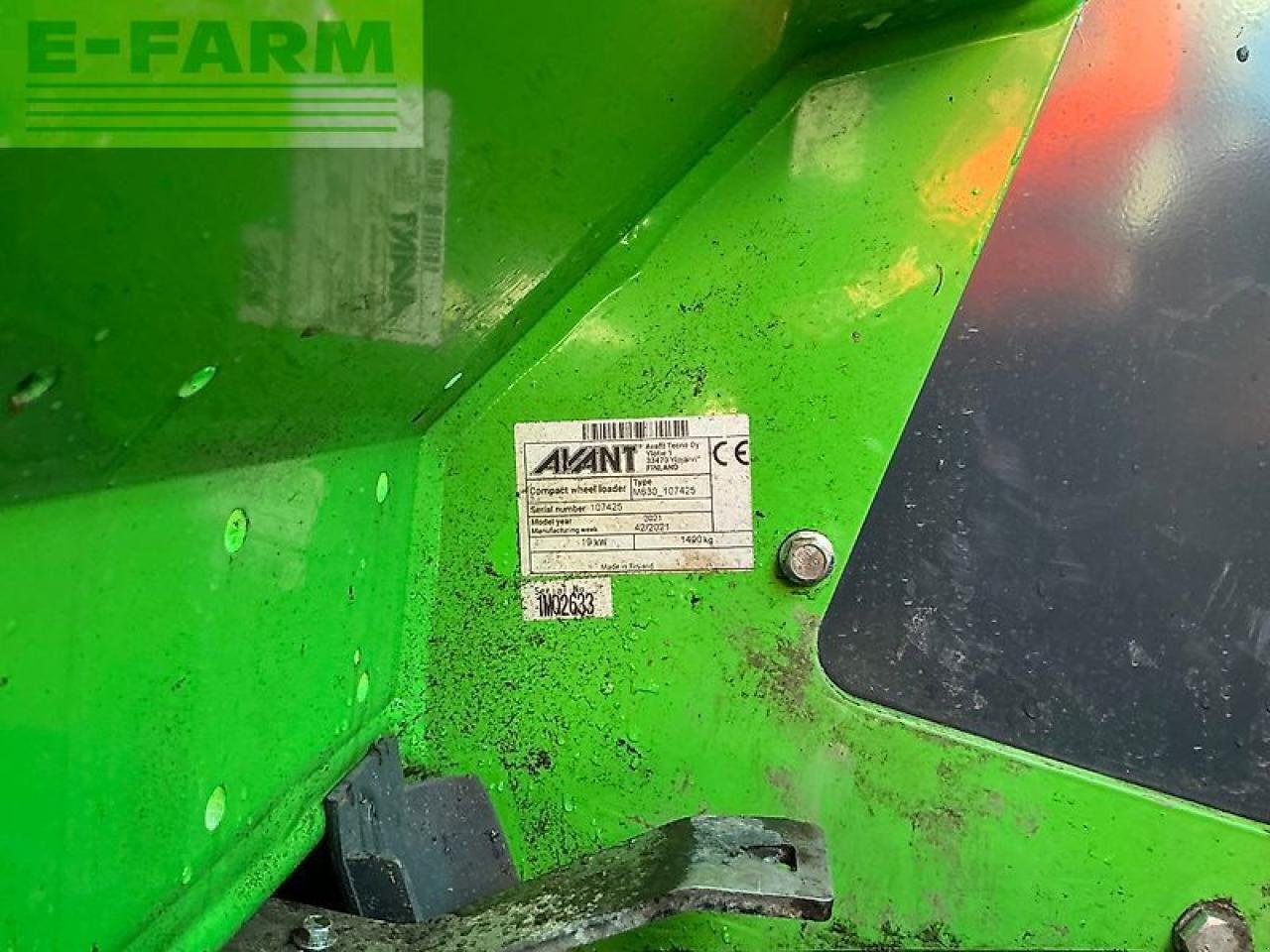 Minibagger del tipo Avant 630 telescopic compact loading shovel (st26164), Gebrauchtmaschine en SHAFTESBURY (Imagen 21)