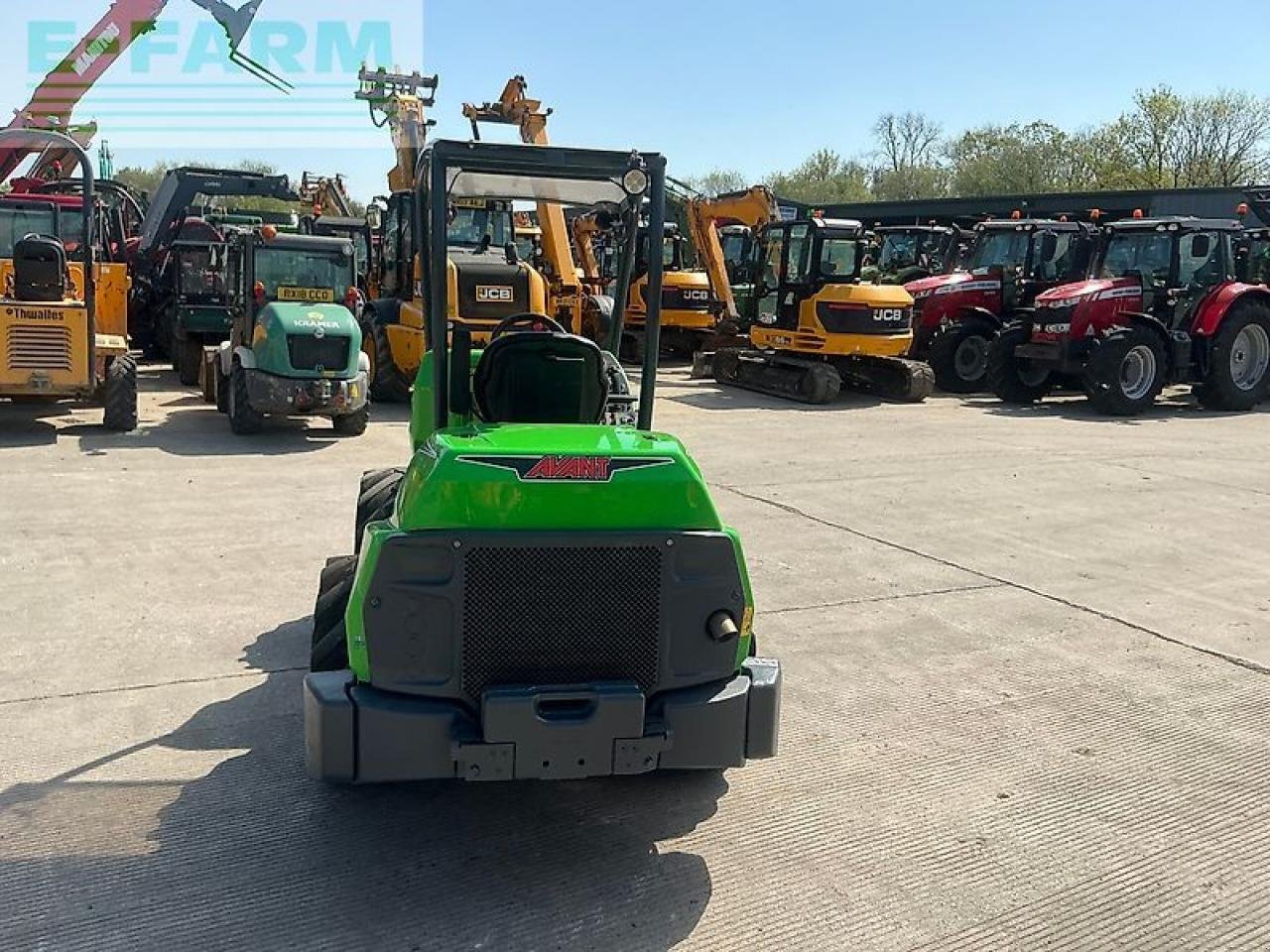 Minibagger типа Avant 760i telescopic compact loading shovel (st26540), Gebrauchtmaschine в SHAFTESBURY (Фотография 10)