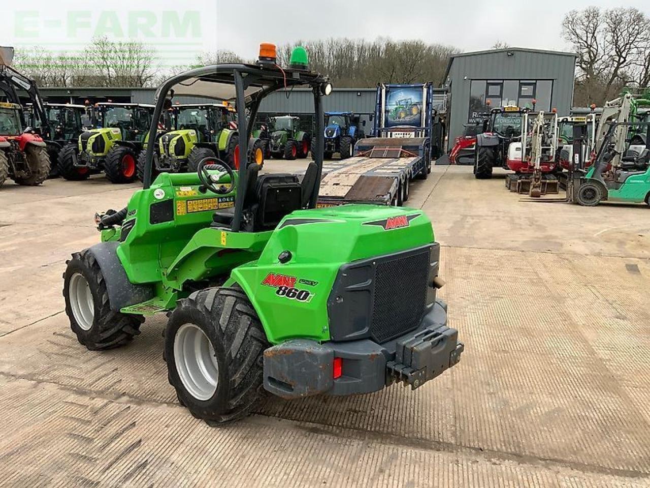 Minibagger of the type Avant 860i telescopic loading shovel (st25165), Gebrauchtmaschine in SHAFTESBURY (Picture 8)
