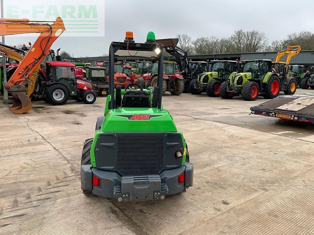 Minibagger of the type Avant 860i telescopic loading shovel (st25165), Gebrauchtmaschine in SHAFTESBURY (Picture 9)