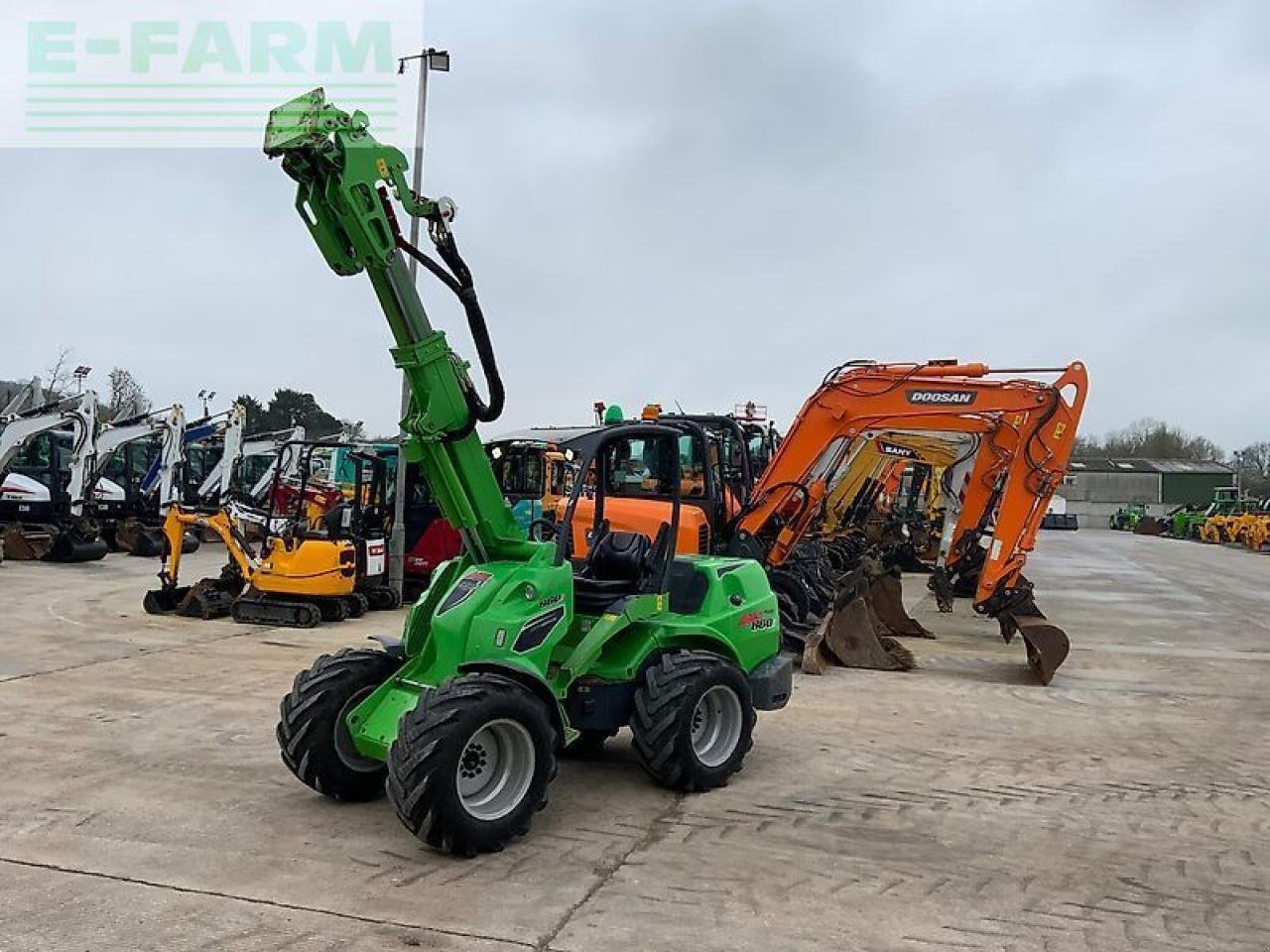 Minibagger of the type Avant 860i telescopic loading shovel (st25165), Gebrauchtmaschine in SHAFTESBURY (Picture 13)