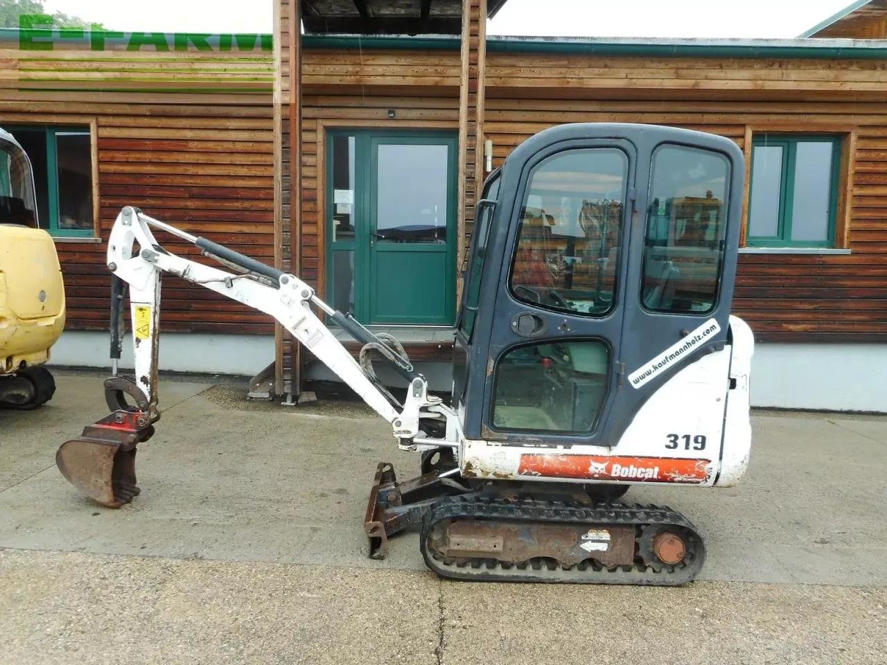 Minibagger des Typs Bobcat 319k ( 1.400kg ) schnellwechsler + verstellfahrw, Gebrauchtmaschine in ST. NIKOLAI/DR. (Bild 1)