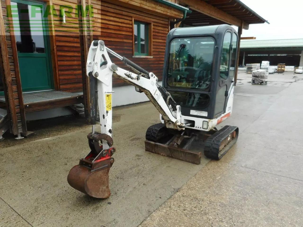 Minibagger des Typs Bobcat 319k ( 1.400kg ) schnellwechsler + verstellfahrw, Gebrauchtmaschine in ST. NIKOLAI/DR. (Bild 2)