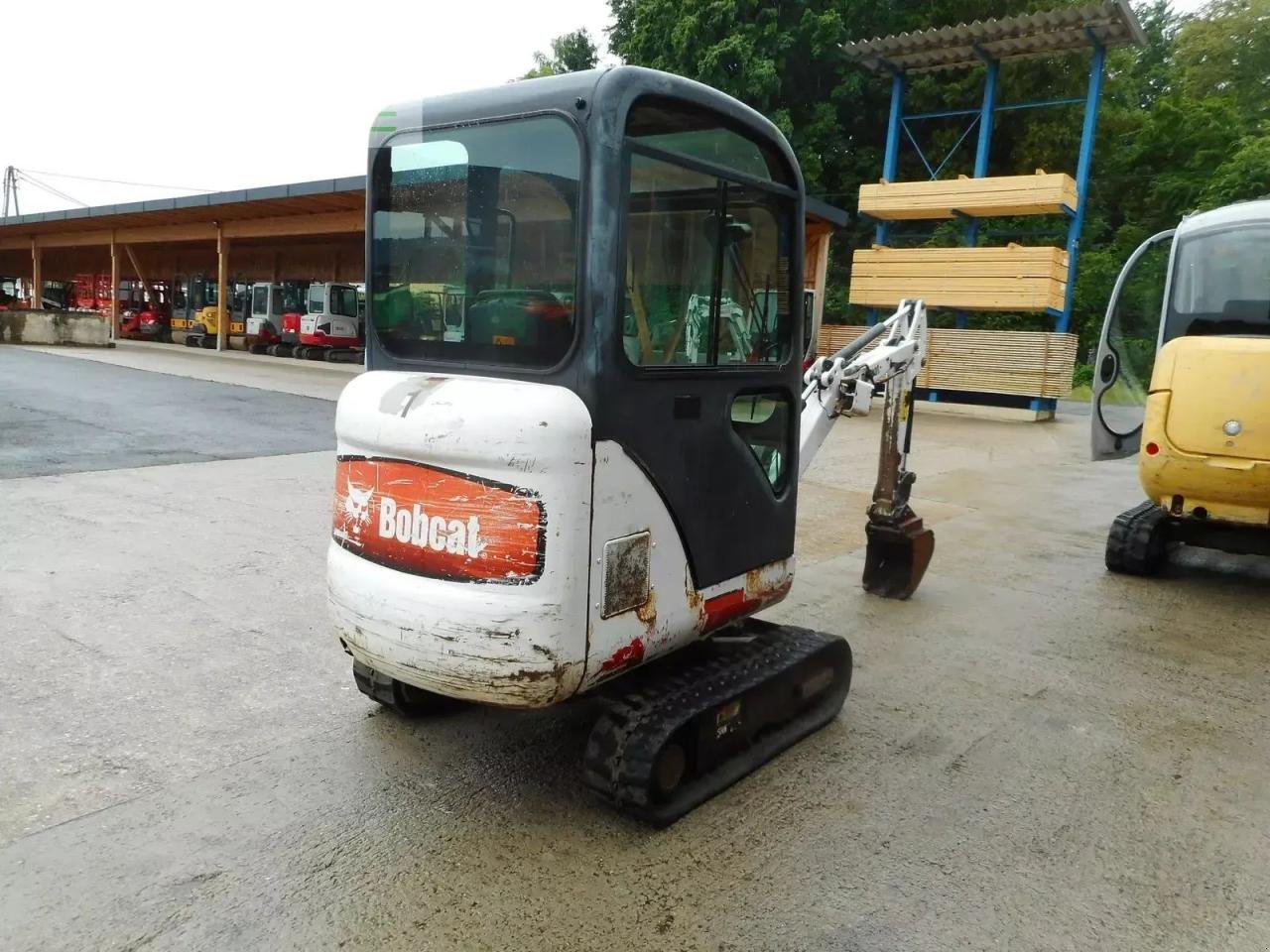 Minibagger des Typs Bobcat 319k ( 1.400kg ) schnellwechsler + verstellfahrw, Gebrauchtmaschine in ST. NIKOLAI/DR. (Bild 4)