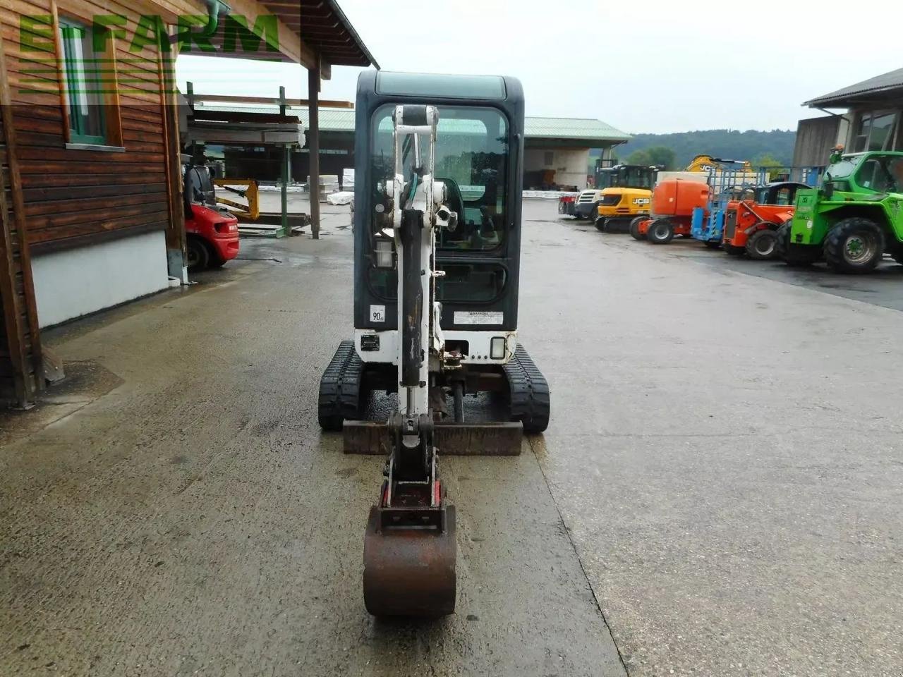 Minibagger des Typs Bobcat 319k ( 1.400kg ) schnellwechsler + verstellfahrw, Gebrauchtmaschine in ST. NIKOLAI/DR. (Bild 8)