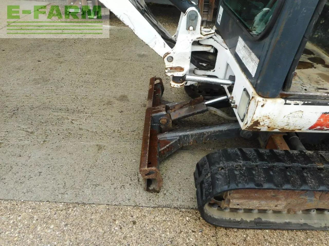 Minibagger des Typs Bobcat 319k ( 1.400kg ) schnellwechsler + verstellfahrw, Gebrauchtmaschine in ST. NIKOLAI/DR. (Bild 11)