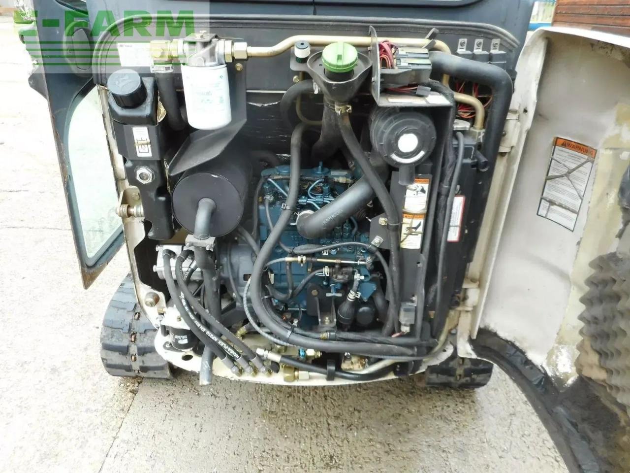 Minibagger des Typs Bobcat 319k ( 1.400kg ) schnellwechsler + verstellfahrw, Gebrauchtmaschine in ST. NIKOLAI/DR. (Bild 17)