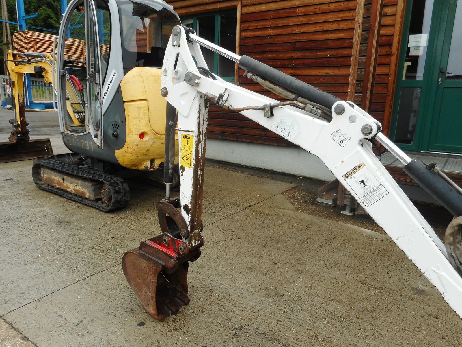 Minibagger des Typs Bobcat 319K ( 1.400kg ) Schnellwechsler + Verstellfahrw, Gebrauchtmaschine in St. Nikolai ob Draßling (Bild 12)