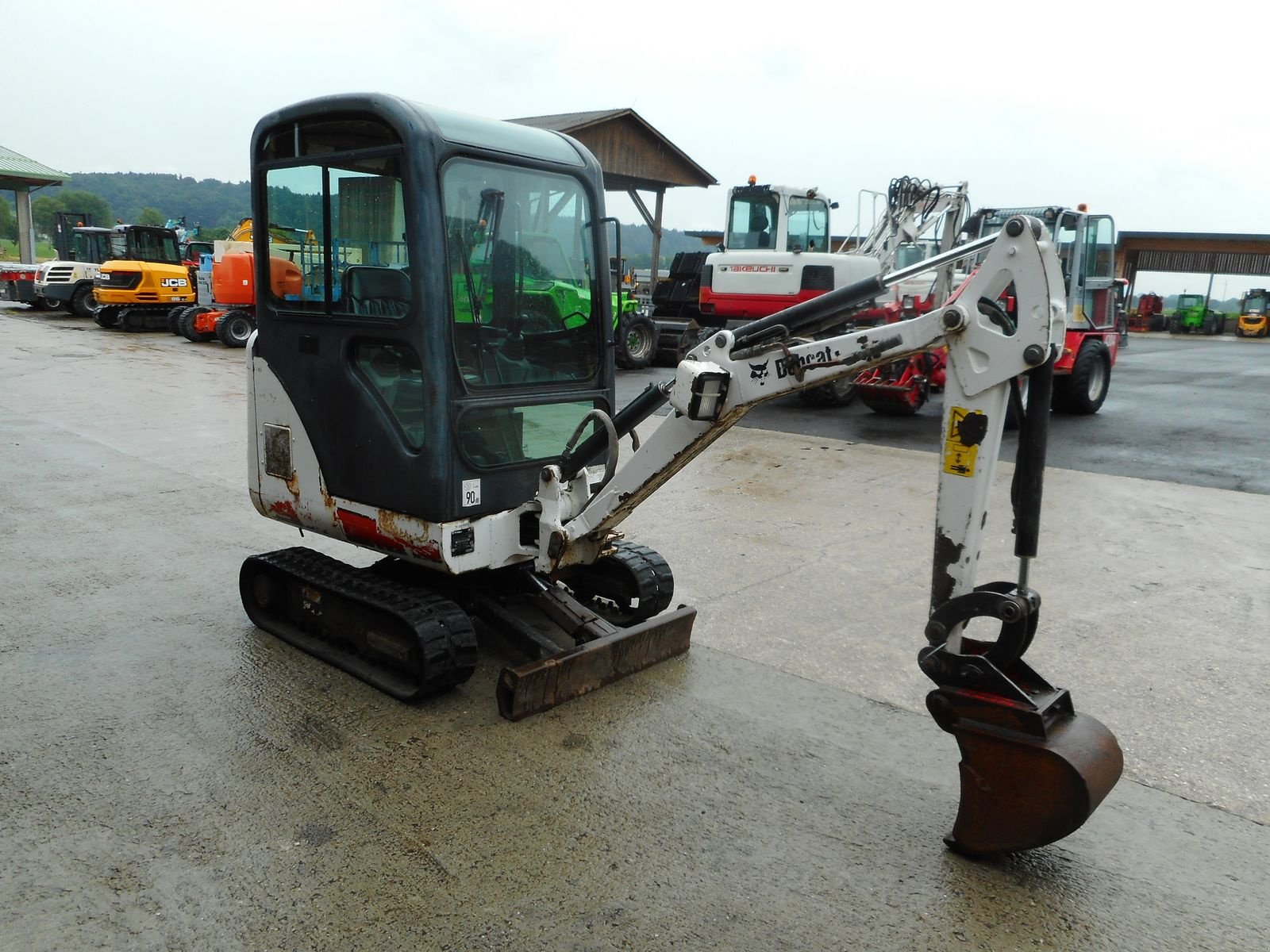 Minibagger des Typs Bobcat 319K ( 1.400kg ) Schnellwechsler + Verstellfahrw, Gebrauchtmaschine in St. Nikolai ob Draßling (Bild 5)