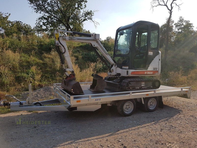 Minibagger des Typs Bobcat 322, Gebrauchtmaschine in Wildenberg (Bild 1)