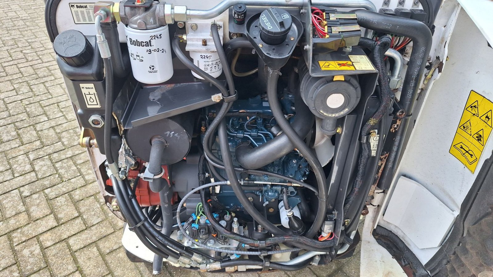 Minibagger типа Bobcat 323, Gebrauchtmaschine в Dronten (Фотография 10)