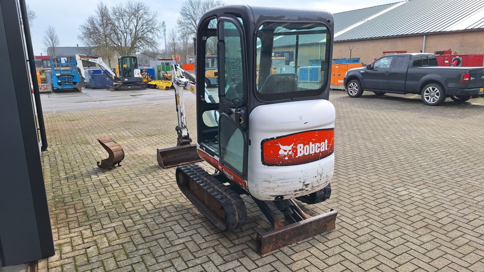 Minibagger типа Bobcat 323, Gebrauchtmaschine в Dronten (Фотография 3)