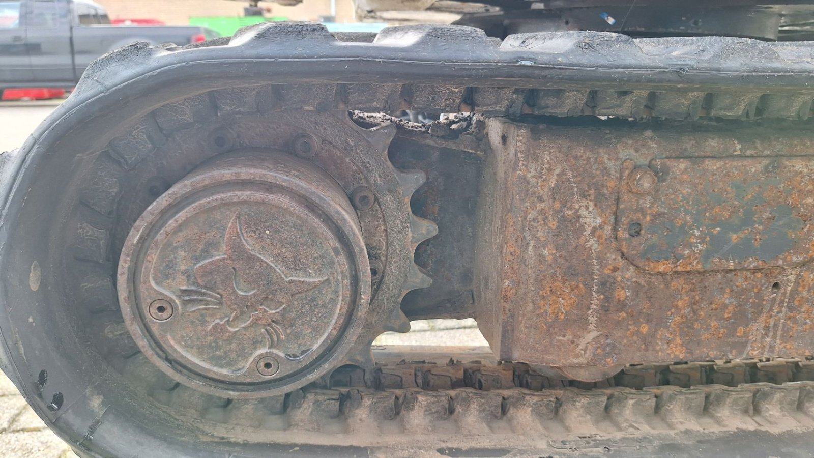 Minibagger типа Bobcat 323, Gebrauchtmaschine в Dronten (Фотография 8)