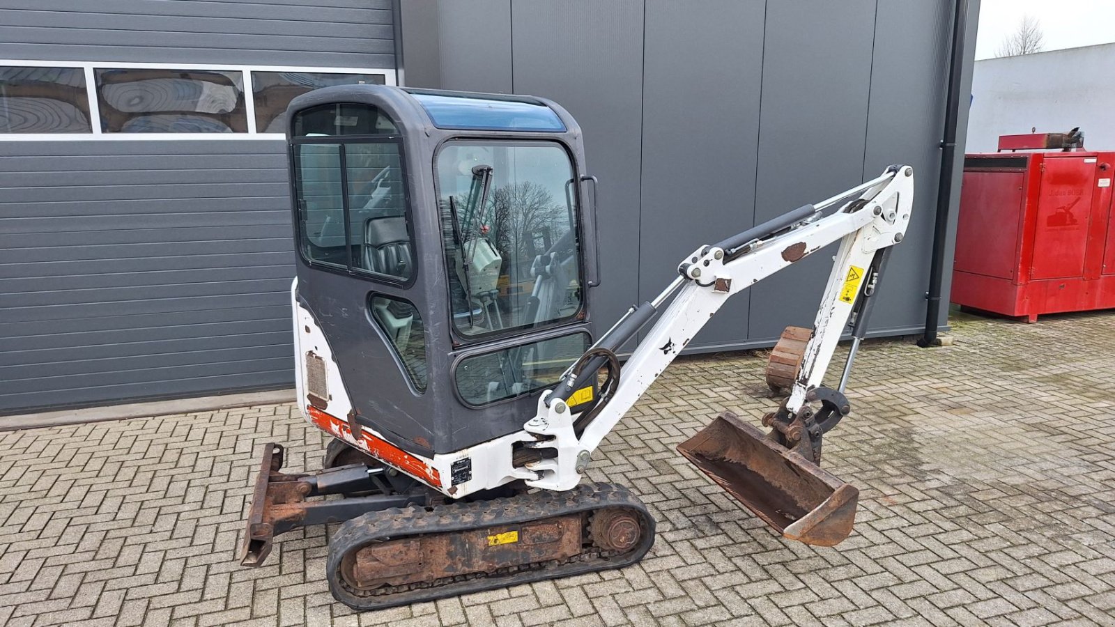 Minibagger типа Bobcat 323, Gebrauchtmaschine в Dronten (Фотография 5)