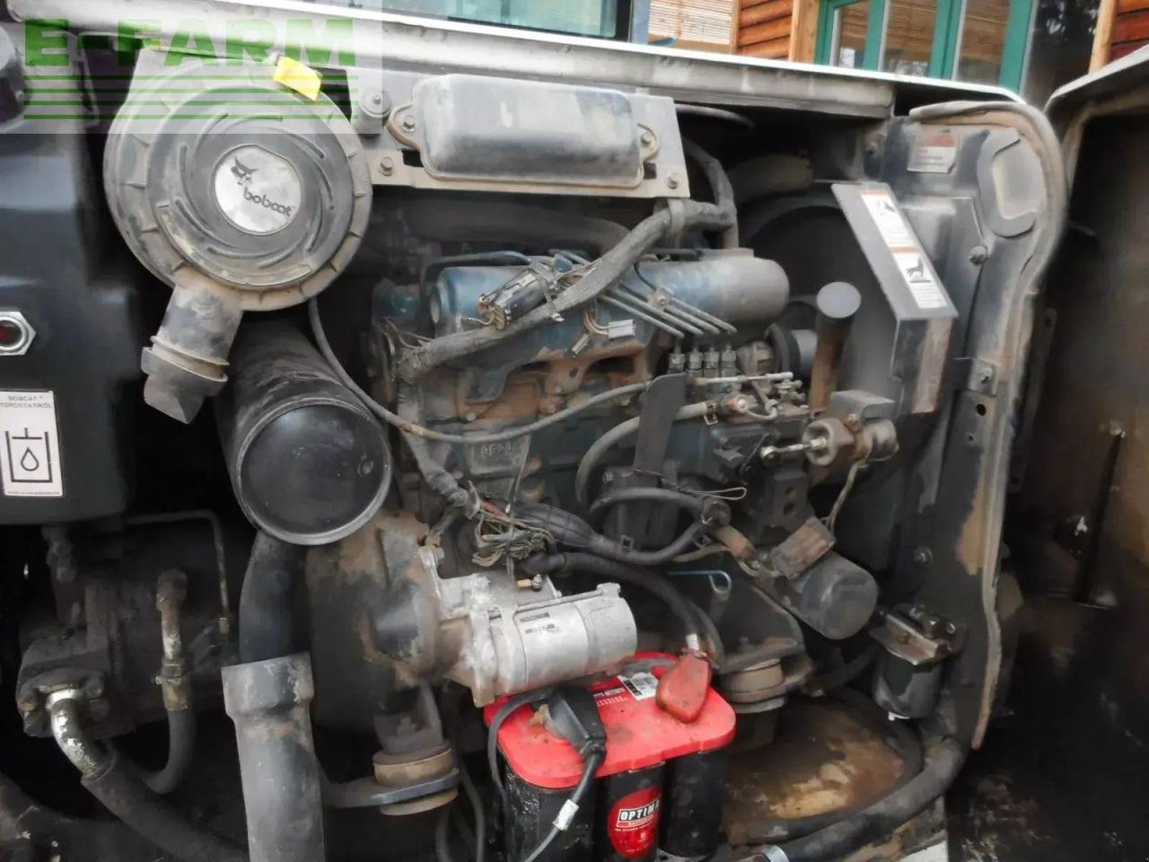 Minibagger от тип Bobcat 341 d ( 5.300kg ) sw + schaufel + hydr. niederha, Gebrauchtmaschine в ST. NIKOLAI/DR. (Снимка 11)