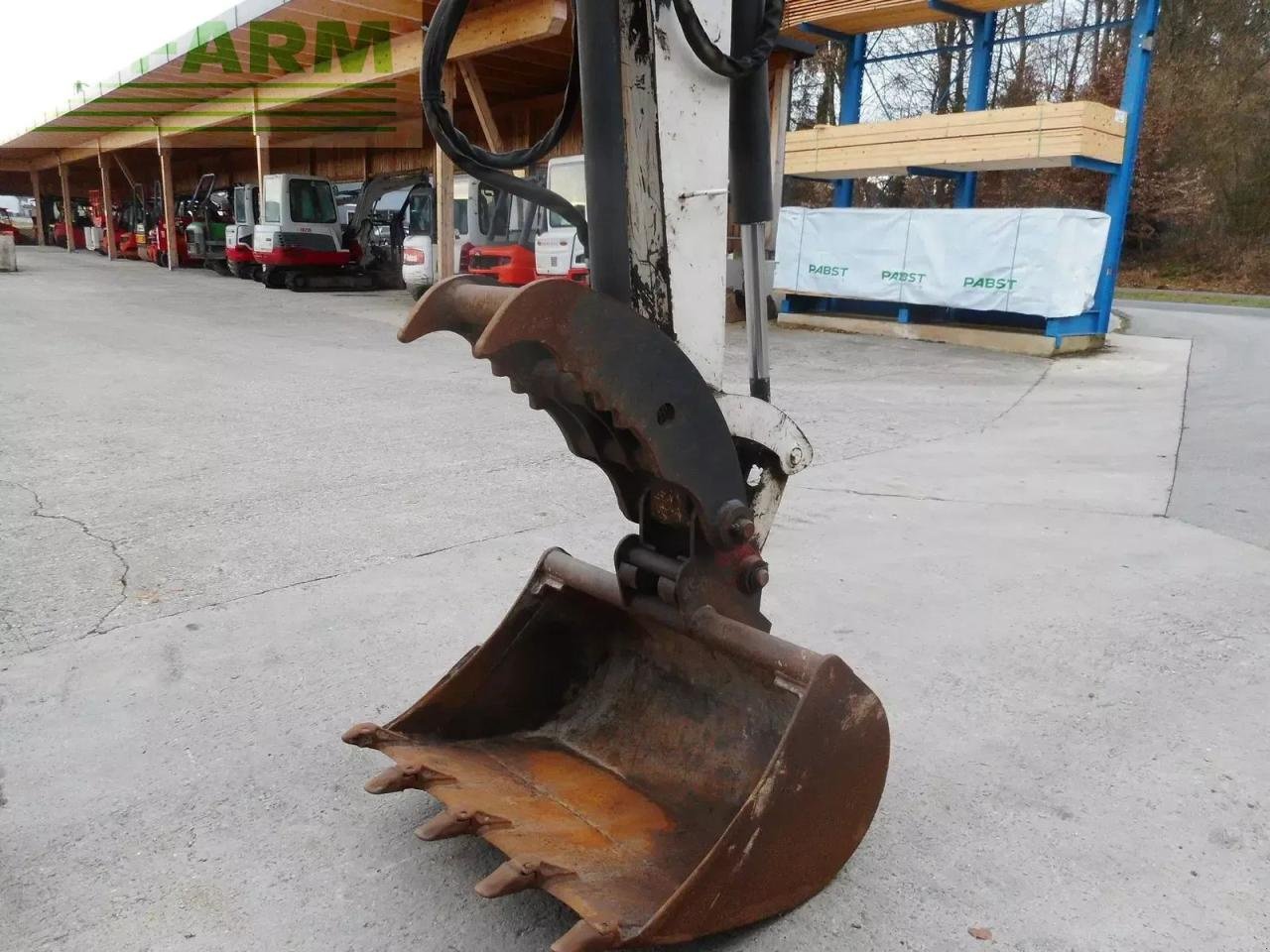 Minibagger от тип Bobcat 341 d ( 5.300kg ) sw + schaufel + hydr. niederha, Gebrauchtmaschine в ST. NIKOLAI/DR. (Снимка 13)