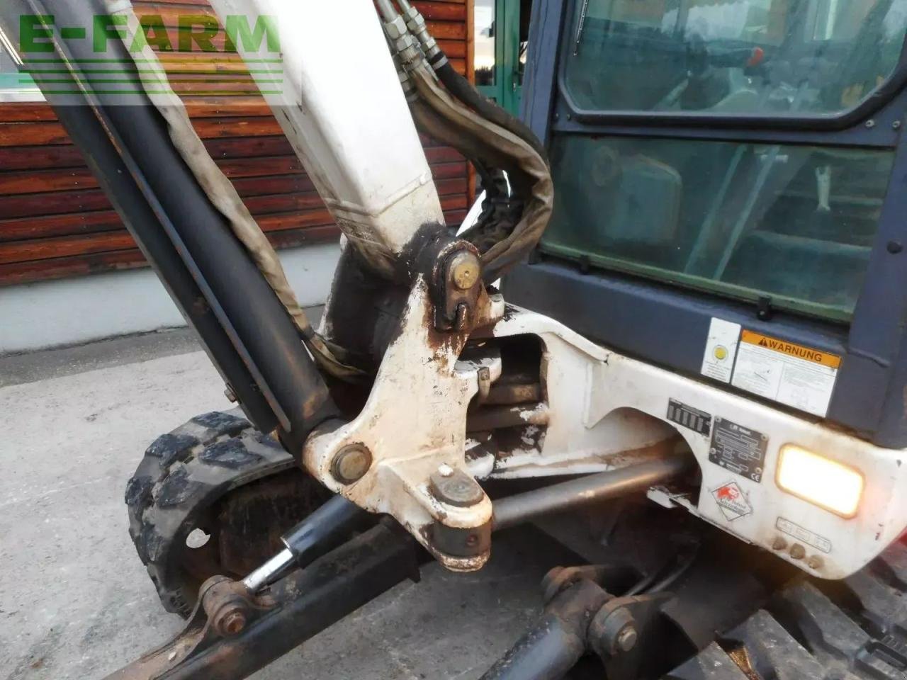 Minibagger от тип Bobcat 341 d ( 5.300kg ) sw + schaufel + hydr. niederha, Gebrauchtmaschine в ST. NIKOLAI/DR. (Снимка 14)