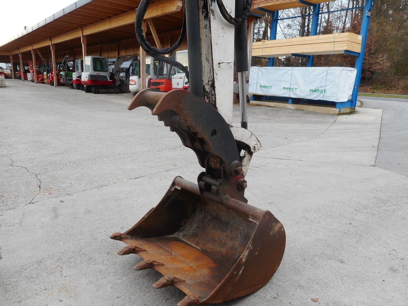 Minibagger typu Bobcat 341 D ( 5.300kg ) SW + Schaufel + hydr. Niederha, Gebrauchtmaschine v St. Nikolai ob Draßling (Obrázek 13)