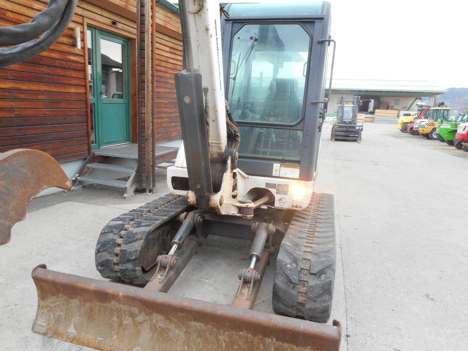 Minibagger typu Bobcat 341 D ( 5.300kg ) SW + Schaufel + hydr. Niederha, Gebrauchtmaschine v St. Nikolai ob Draßling (Obrázek 8)