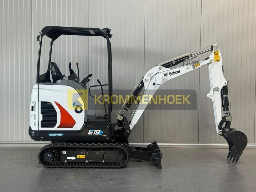 Minibagger del tipo Bobcat E 19 e Elektrisch, Neumaschine In Apeldoorn (Immagine 5)