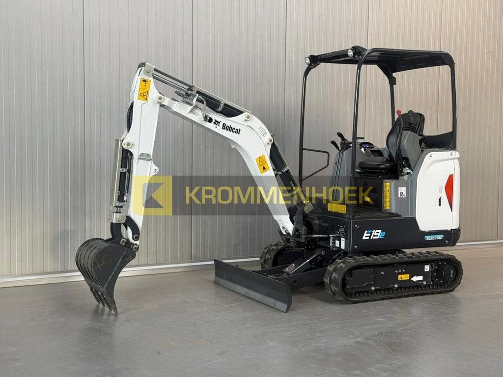 Minibagger del tipo Bobcat E 19 e Elektrisch, Neumaschine In Apeldoorn (Immagine 2)
