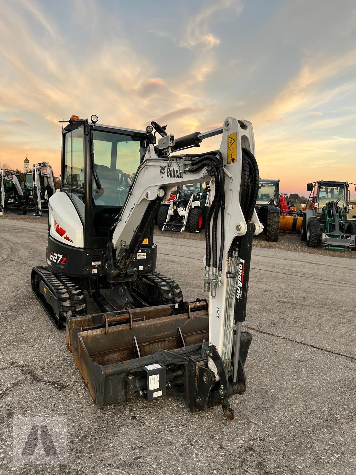 Minibagger des Typs Bobcat E 27z, Gebrauchtmaschine in Antdorf (Bild 3)